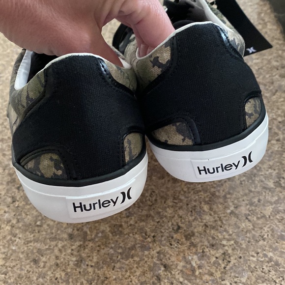 NWT Hurley Kayo Lace Up Sneakers Shoe Camo and Black Men’s 10.5 M - Picture 6 of 15